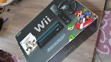 nintendo wii con giochi e accessori vari 