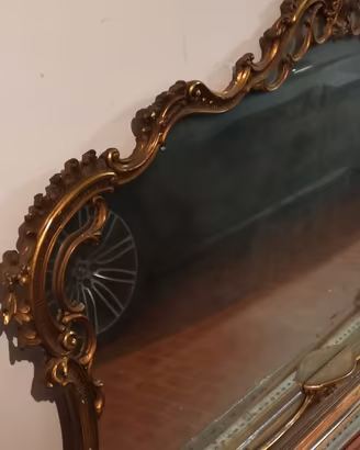 specchiera barocca legno