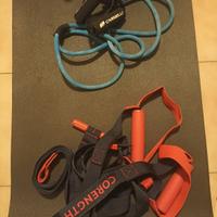Kit fitness  casa/parco TRX + pesi + elastici