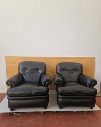 2 Poltrone Frau Modello Dream/B Colore Nero