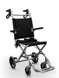 Sedia a rotelle pieghevole, nuova          