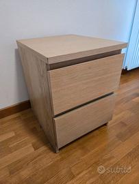 Comodino legno moderno