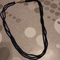 Collana blue lunghezza 70 cm