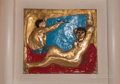 Salvatore Fiume quadro materico