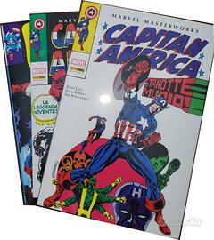 Marvel Masterworks Capitan America Panini Vol 1-3