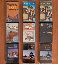 lotto 9 musicassette PINK FLOYD 