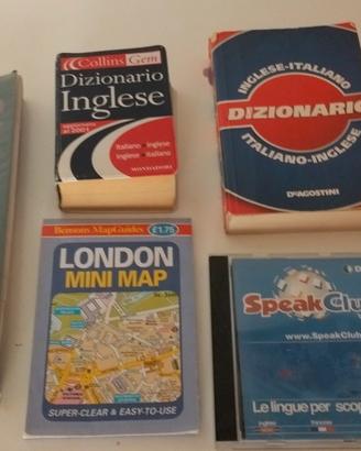 Lotto libri Inglese-Grammatica Murphy+dizionari