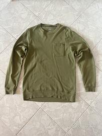 Felpa uomo Nike SB girocollo verde taglia M