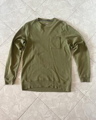 Felpa uomo Nike SB girocollo verde taglia M