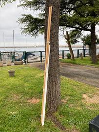Aste per tenda in legno
