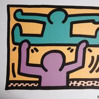 Keith Haring - "Pop Shop I" - Numerata con Timbro