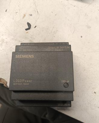Siemens alimentatore plc logo power