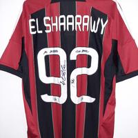 Maglia milan 12/13 el shaarawy autografata signed
