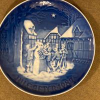Piatto Natale 1987 Bing & Grondahl