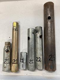 6 chiavi a tubo miste 13-25 mm