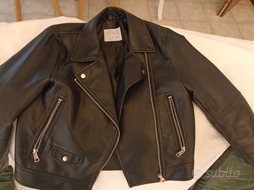 Giacca in semi pelle