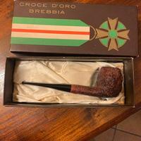 Pipa Brebbia  Croce D'oro rocciata not smoked