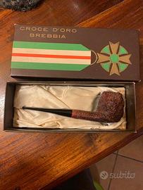 Pipa Brebbia  Croce D'oro rocciata not smoked