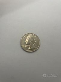 moneta rara quarto di dollaro