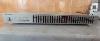 Equalizzatore Technics SH 8045 12 bande per canale  			