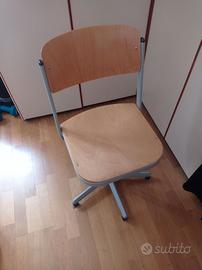 Sedia girevole x scrivania