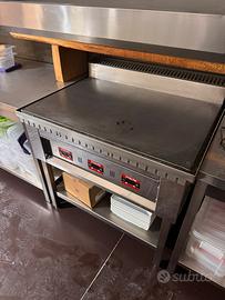 Piastra Try Top Pollini professionale 3 fuochi