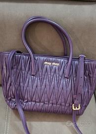 Borsa Miu Miu viola
