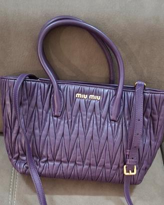 Borsa Miu Miu viola