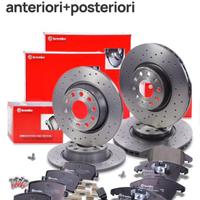 Kit freni brembo anteriori e posteriori