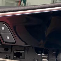 Modanature led  ambient nero maniglia audi a4 a5