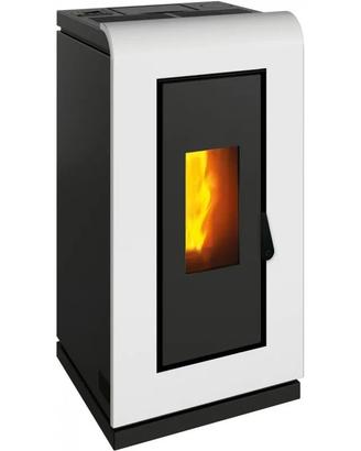Stufa a pellet Termovana 11Kw bordeaux vintage