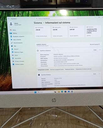 PC ALL IN ONE HP 200 G4 i3-10110U 8GB NVMe 256GB