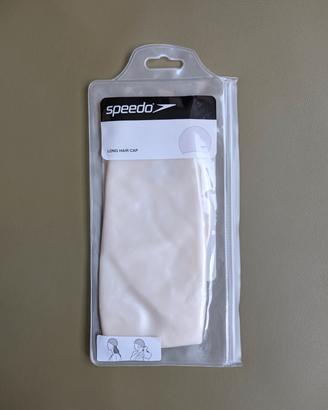 Cuffia nuoto Speedo capelli lunghi silicone nuova