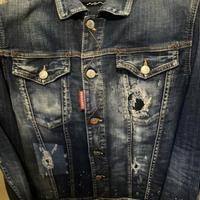 Giubbino jeans dsquared taglia 52