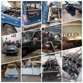 audi 80 e renault R4 e R5