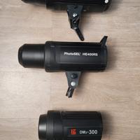 Flash da studio Godox ed altri 