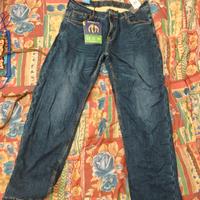 pantaloni jeans moto con protezioni Overlap