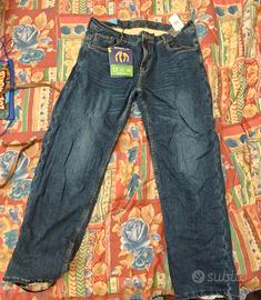 pantaloni jeans moto con protezioni Overlap