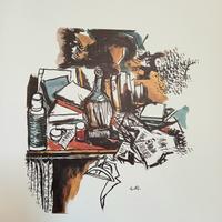 litografia di Renato Guttuso 