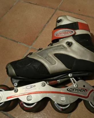 Pattini in linea Oxygen taglia 45
