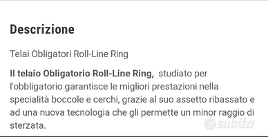 Piastra roll line ring 140