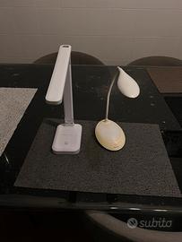 💡 Lotto 2 lampade LED da tavolo