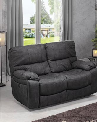 Divano 2 posti recliner elettrico