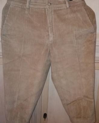 PANTALONI velluto al ginocchio