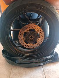 Ruota posteriore  moto Aprilia rs457