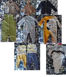 Abbigliamento neonato, taglia max 80