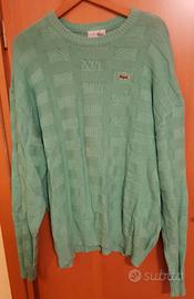 maglione uomo Lacoste originale verde taglia L.