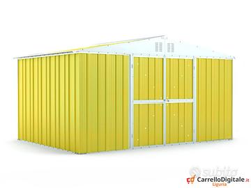 Box lamiera deposito Acciaio 403x269cm giallo