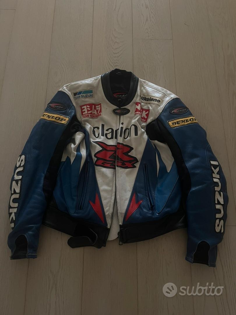 Giacca pelle suzuki sale