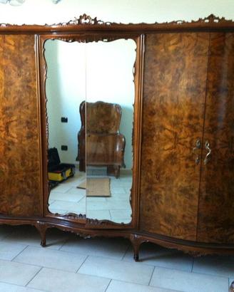 Camera matrimoniale completa stile new chippendale
